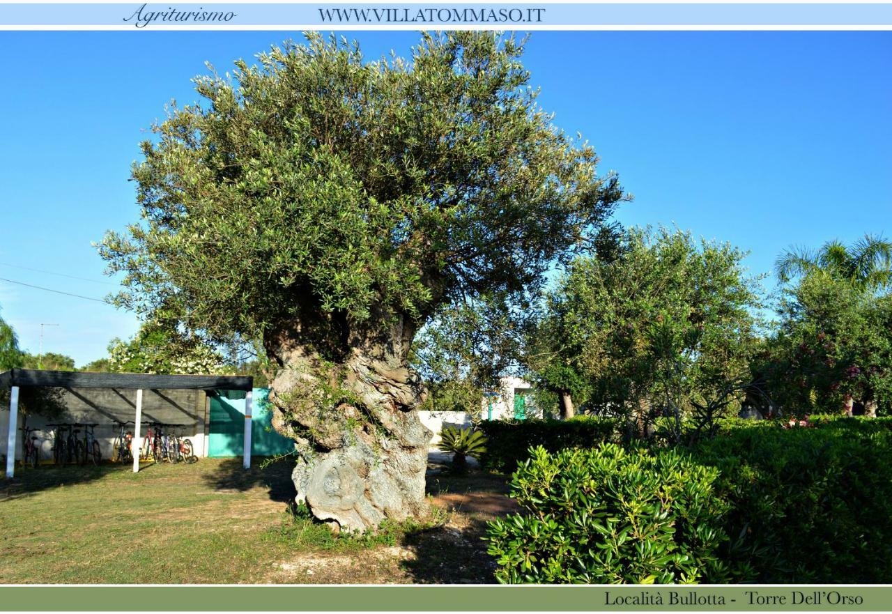 Agriturismo Villa Tommaso Torre dell'Orso Dış mekan fotoğraf